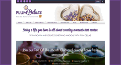 Desktop Screenshot of plumdeluxe.com