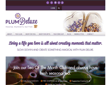 Tablet Screenshot of plumdeluxe.com